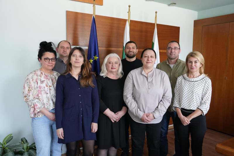 Снимка за Представители на община Медияна, Сърбия посетих...