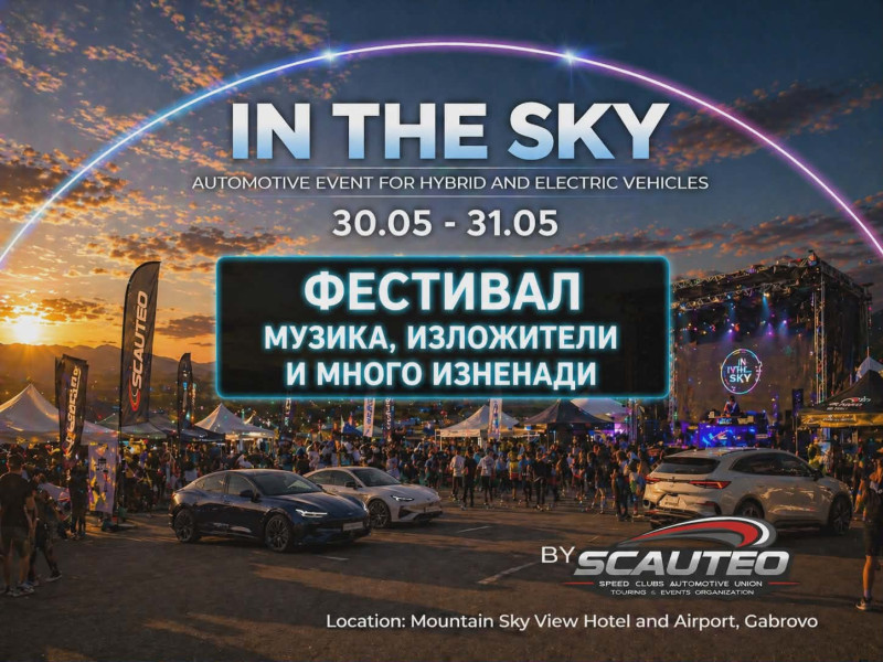 Снимка за In The Sky - фестивал на електрически автомобил...