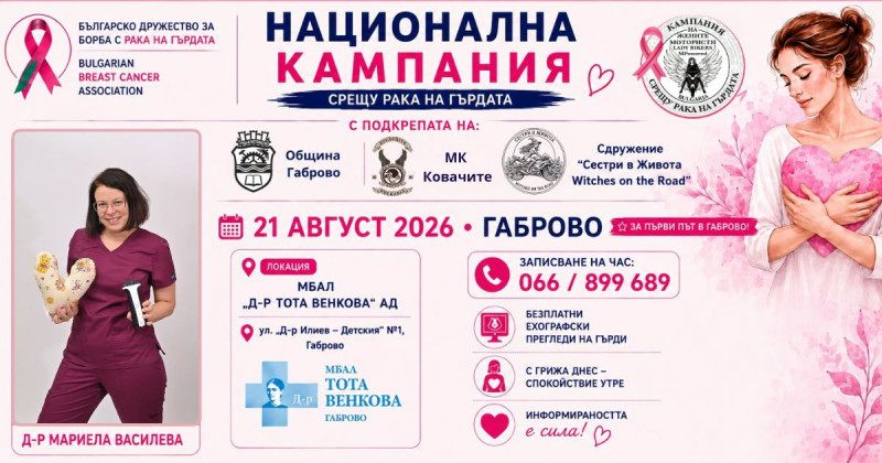 Image for Габрово става част от Национална кампания на же...